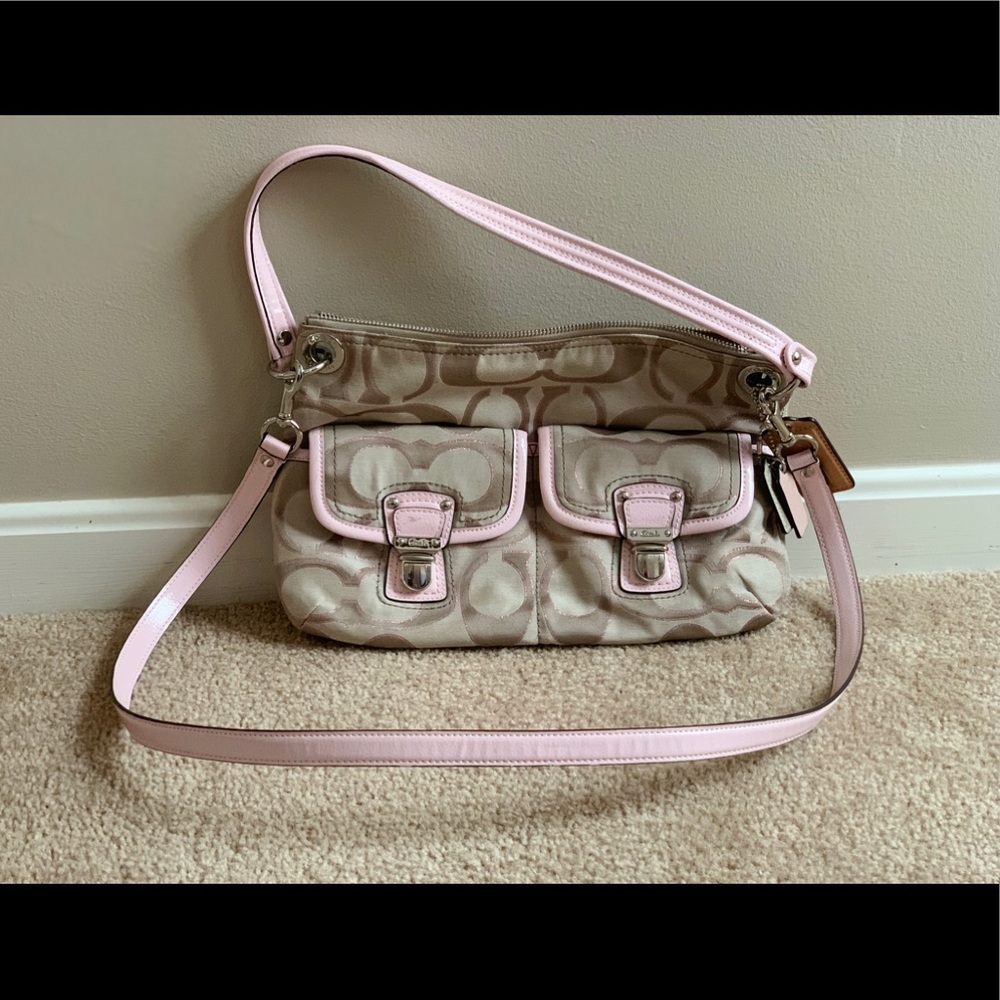 Authentic coach cross body/shoulder bag